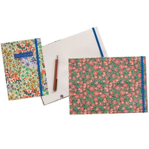Picture of A5 HARDBACK NOTEBOOK LIBERTY GARDEN 64 PGS